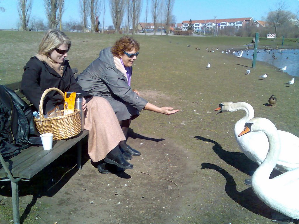 Lunch break at Valby park