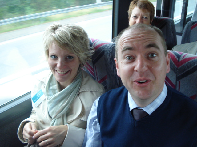 Photos from the bus on the way to the DK Convention