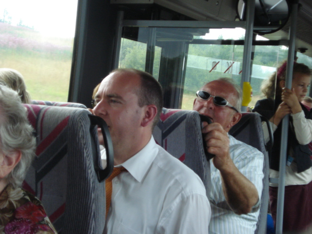 Photos from the bus on the way to the DK Convention