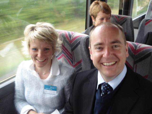 Photos from the bus on the way to the DK Convention
