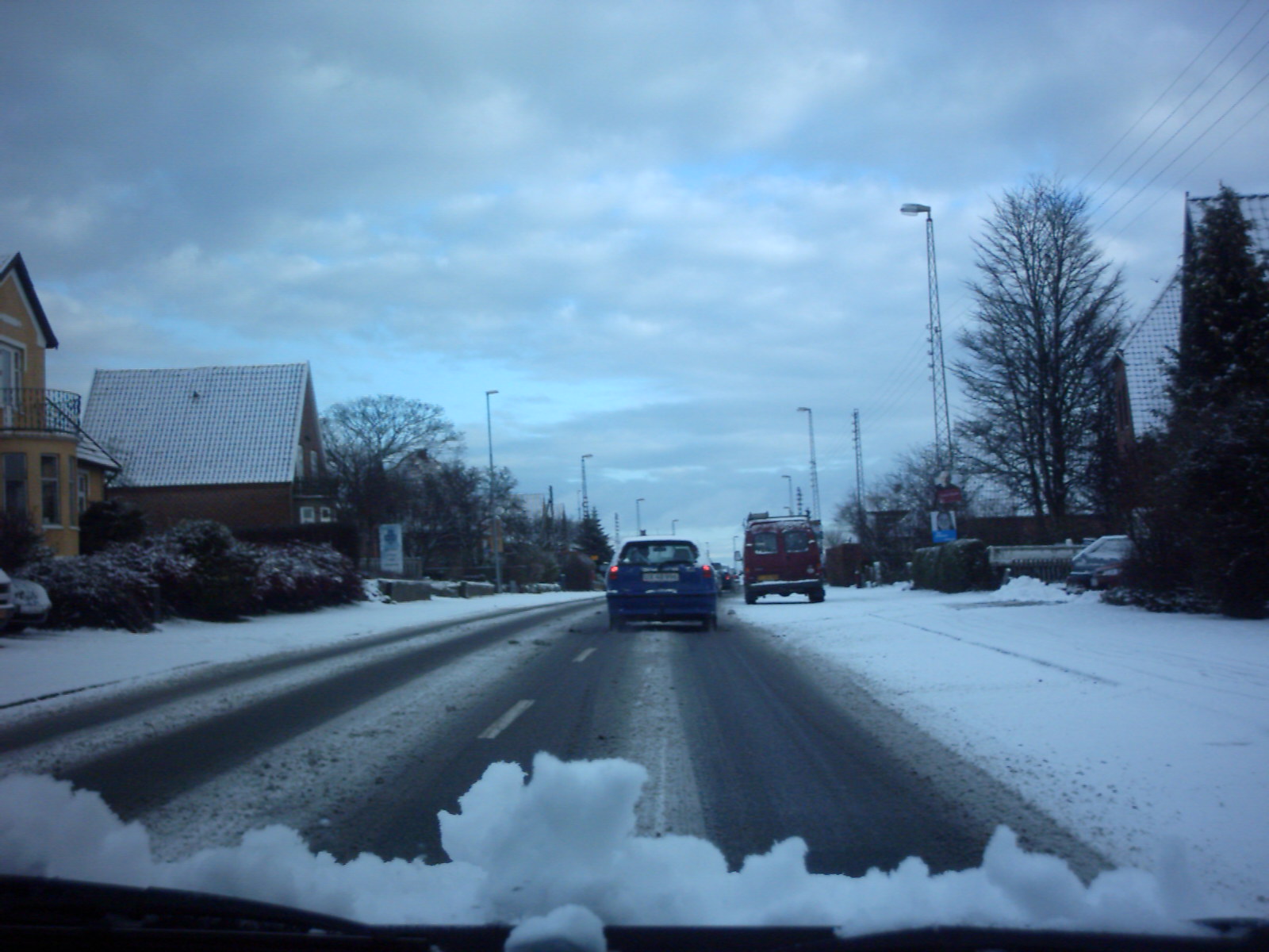 Boy did it snow this morning...