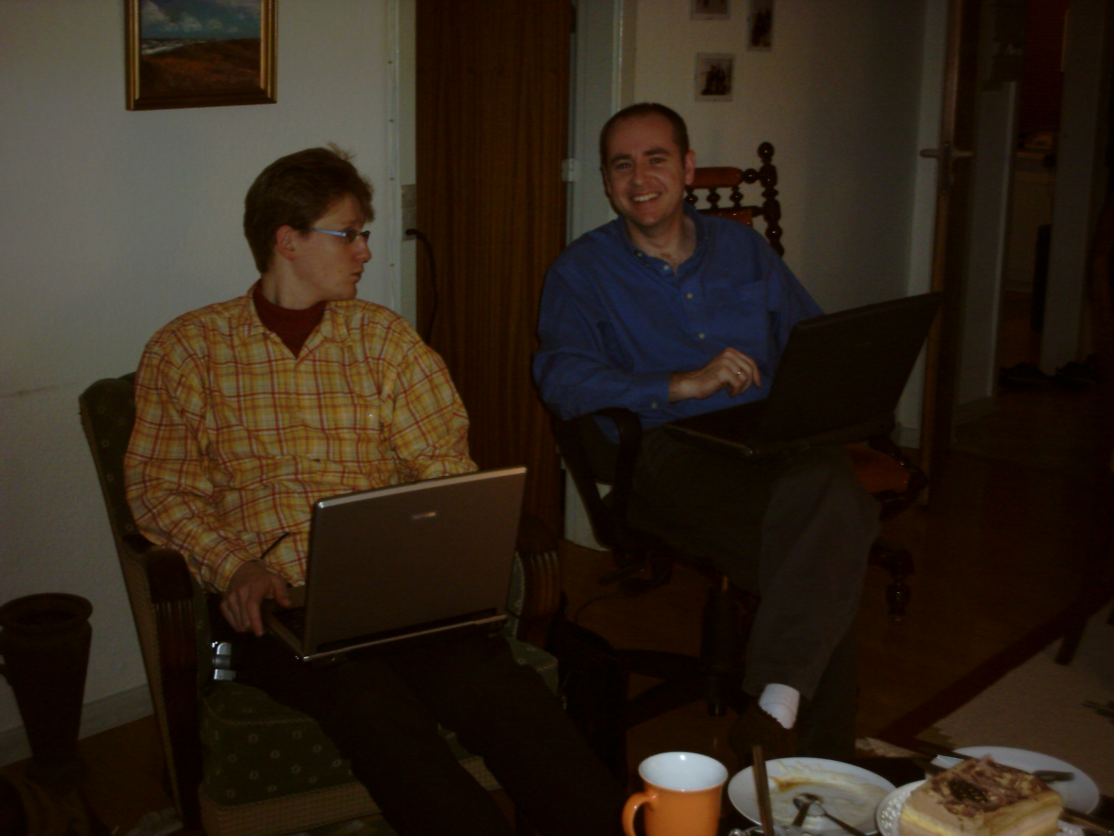 Raymond and Tanja are here!
