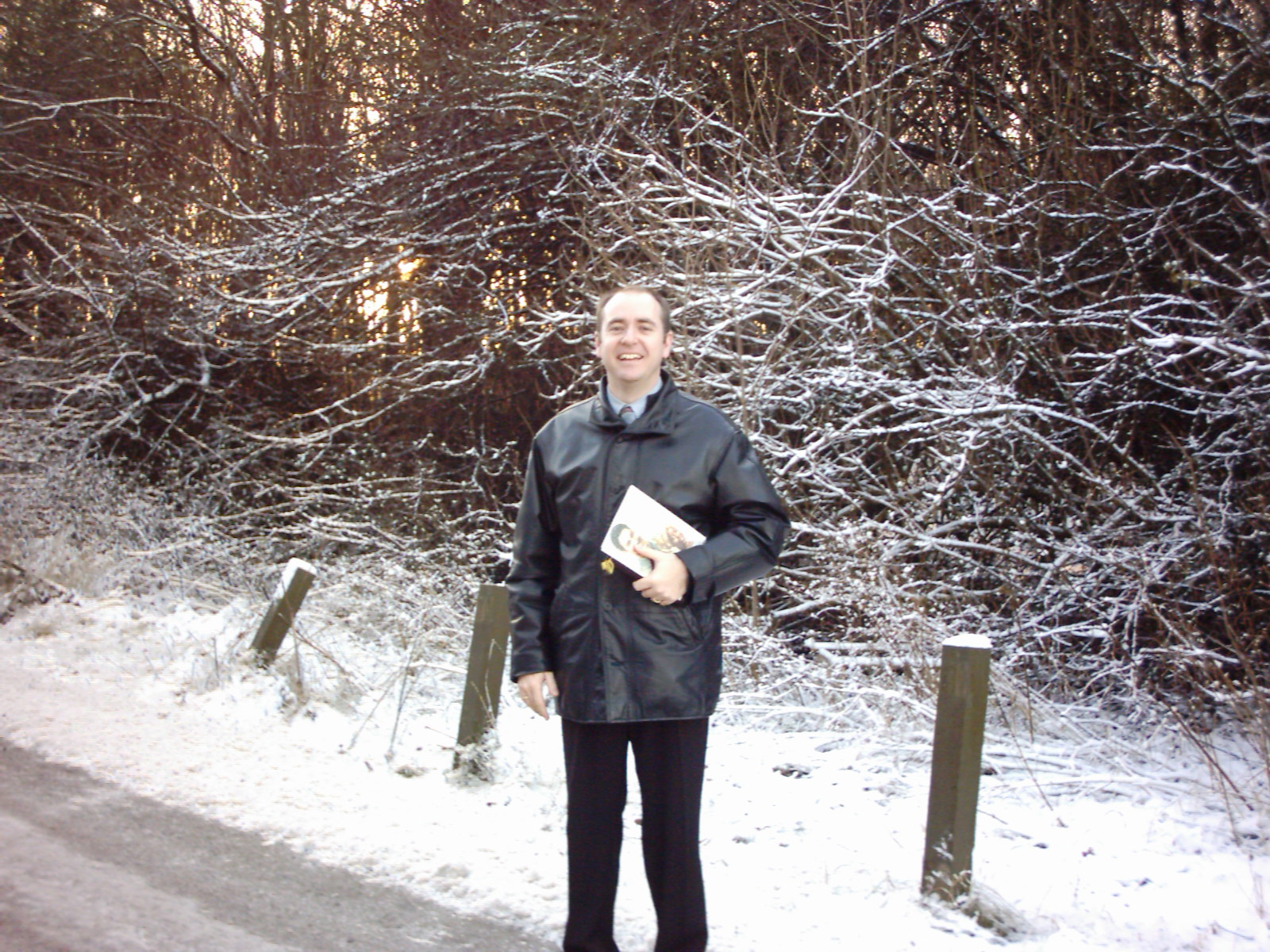 A nice afternoon in the snow.