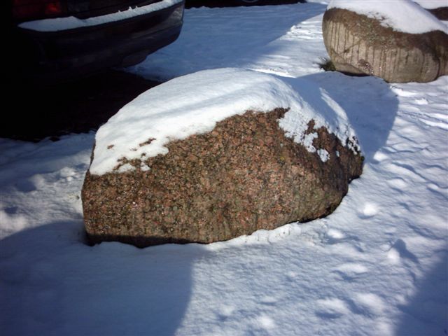 Footsteps in the snow....