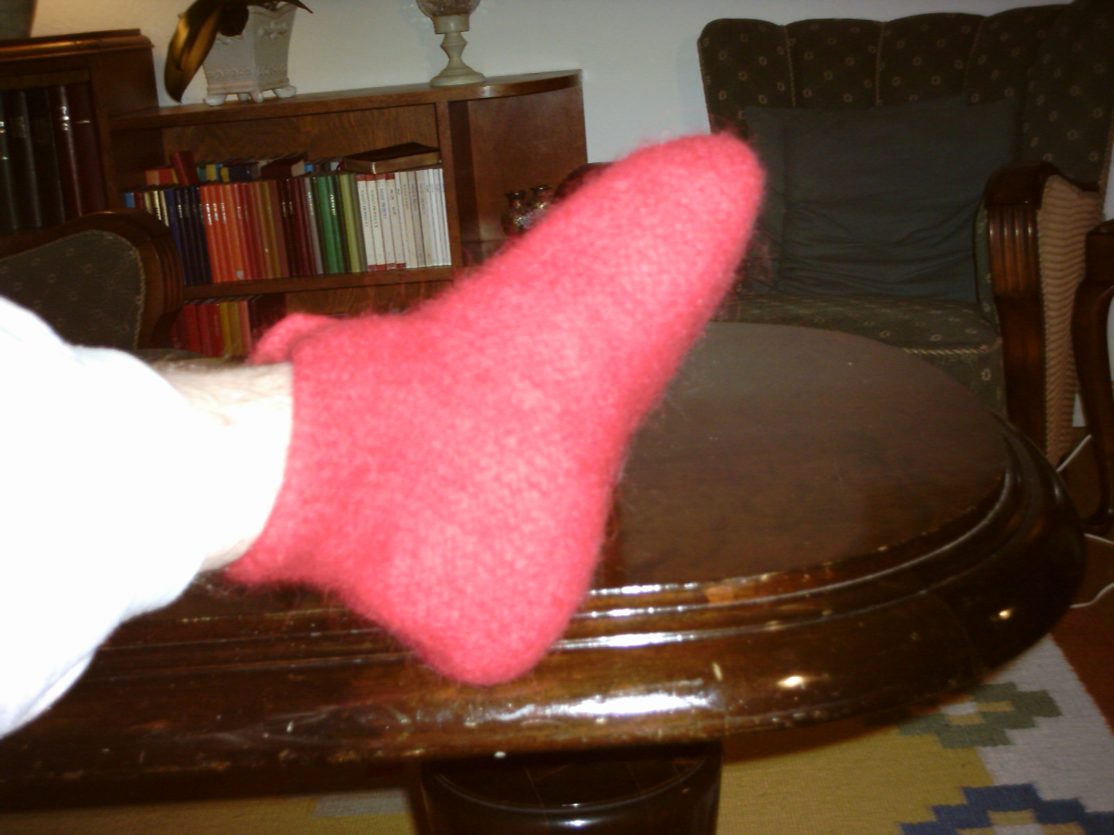 Check out my new slippers!
