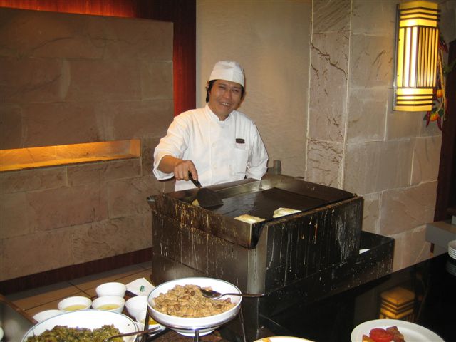 Hotel breakfast and checkout - Taipei