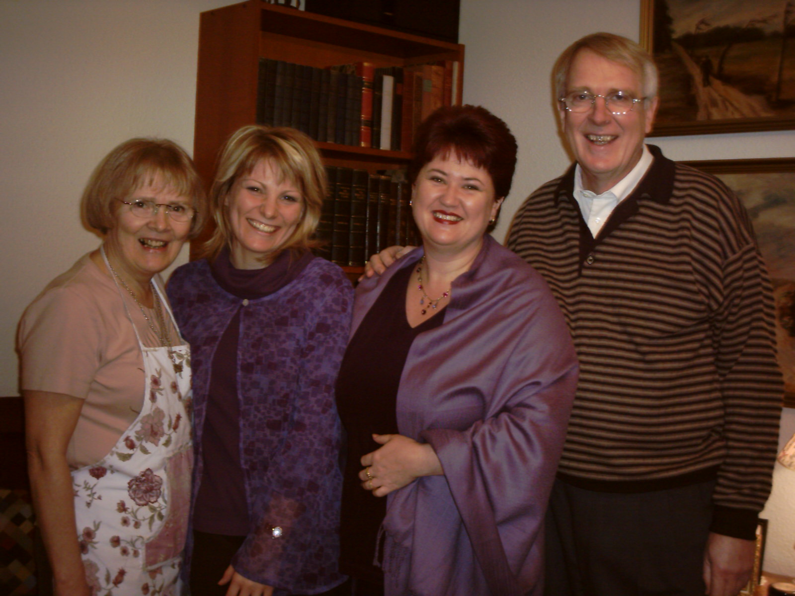 Chinese food and friends at Povl-Erik & Inge's place