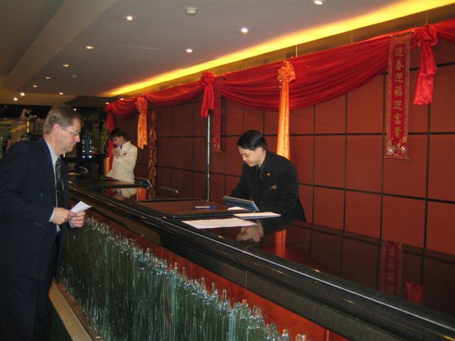 Hotel breakfast and checkout - Taipei