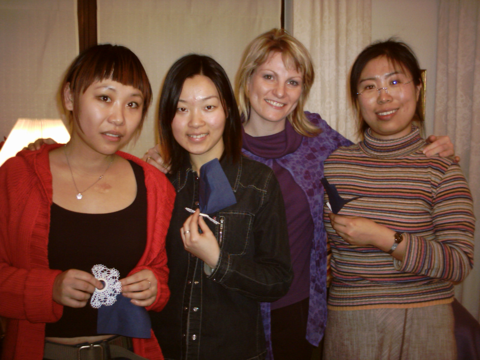 Chinese food and friends at Povl-Erik & Inge's place