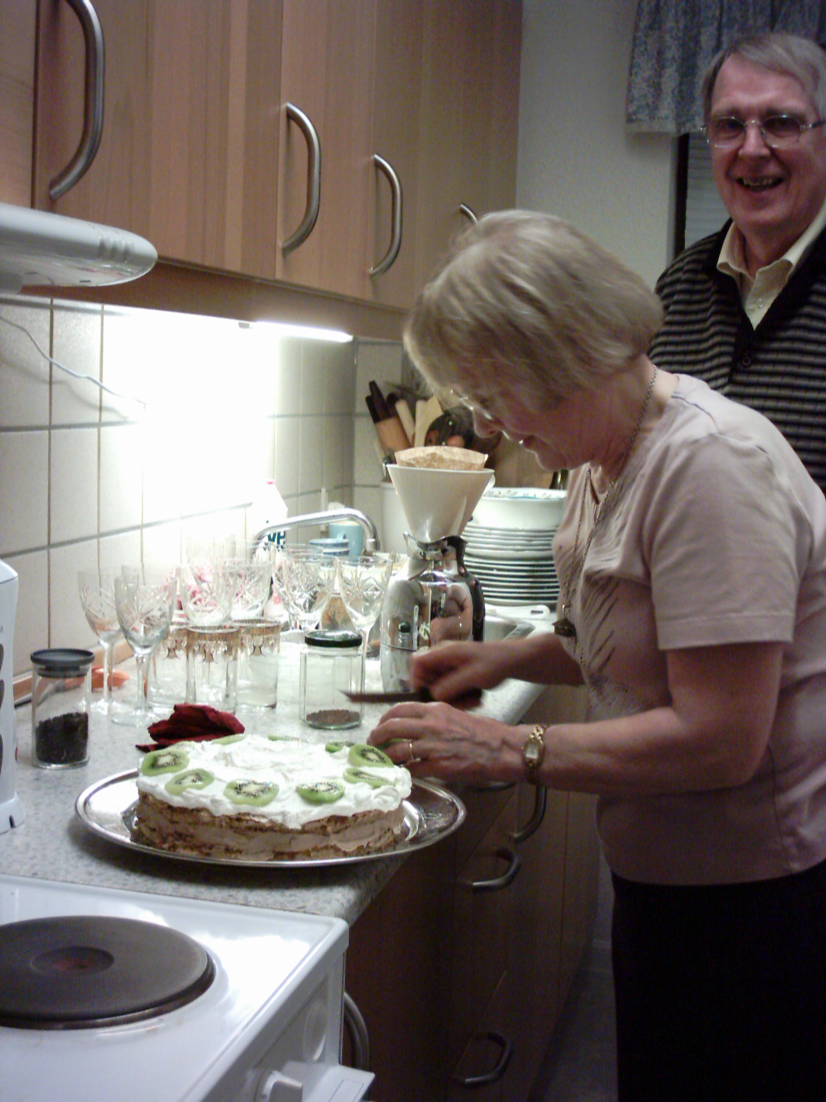 Chinese food and friends at Povl-Erik & Inge's place