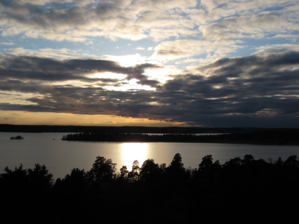 Sunset from Stockholm