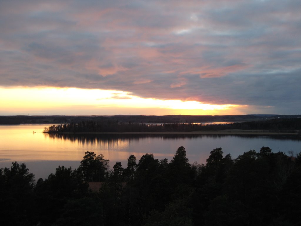 Sunset from Stockholm