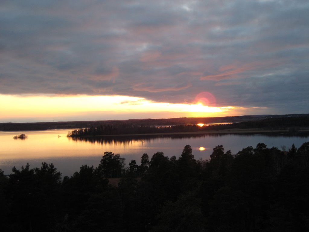Sunset from Stockholm