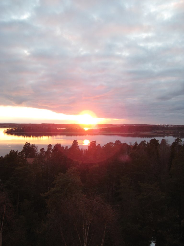 Sunset from Stockholm