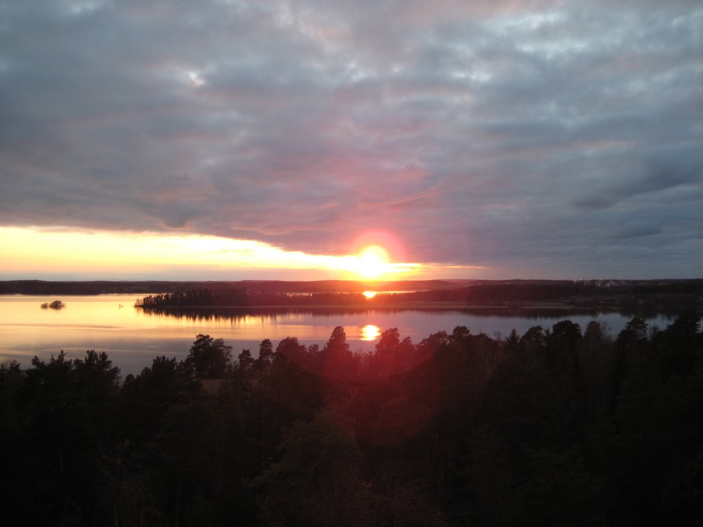 Sunset from Stockholm