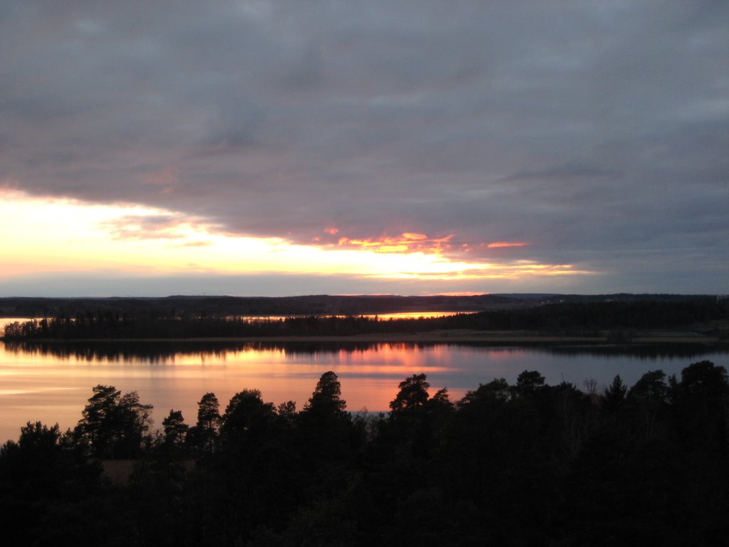 Sunset from Stockholm