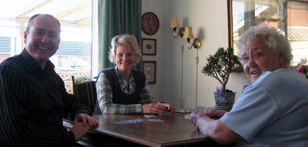 Visiting Mormor