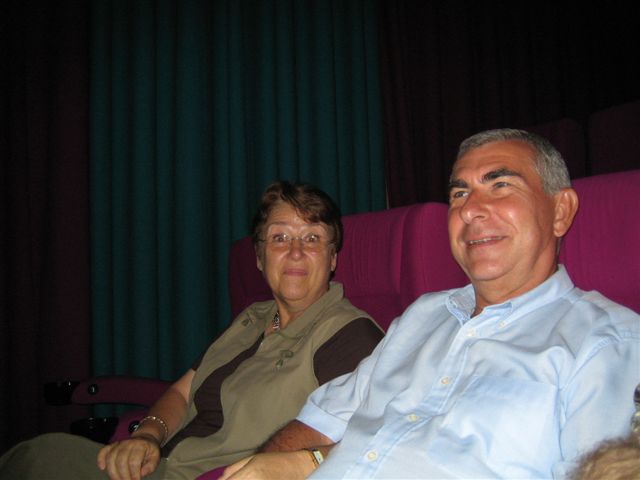 At the movies