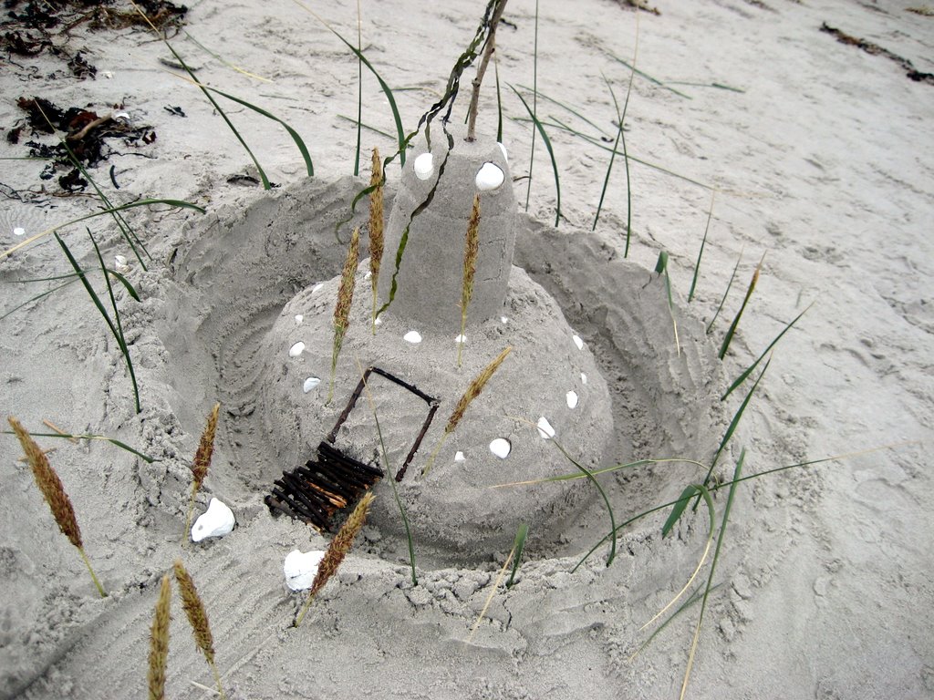 Sand Castles at Vig Beach