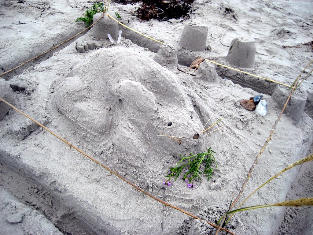 Sand Castles at Vig Beach