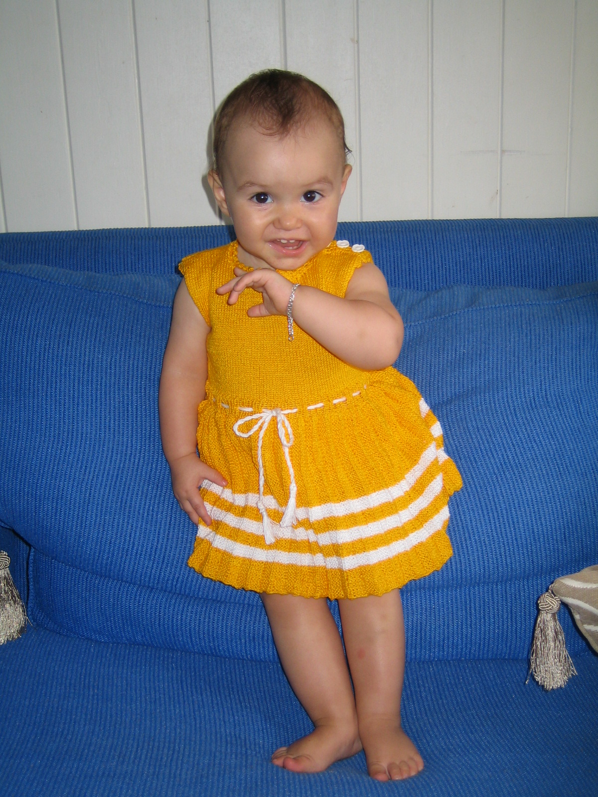 Chrystal's new dress