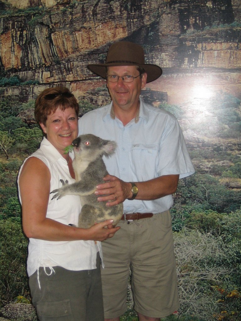 Australia Zoo: Per and Joan photo shoot