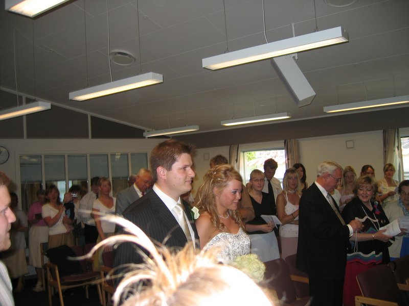 More photos from the wedding.