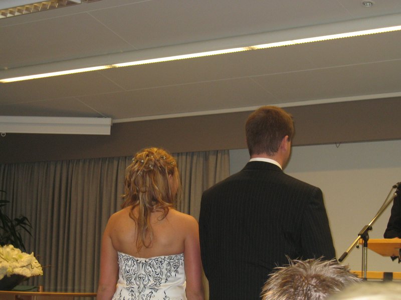 More photos from the wedding.