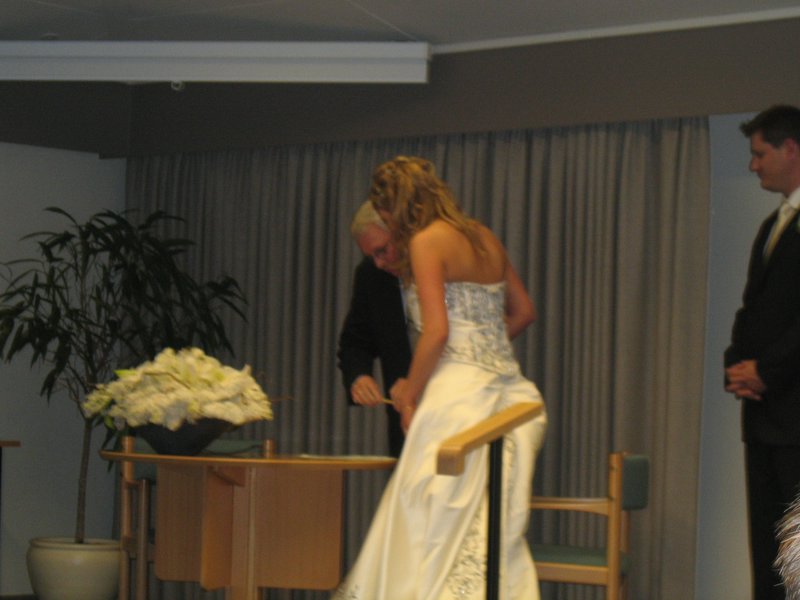 More photos from the wedding.