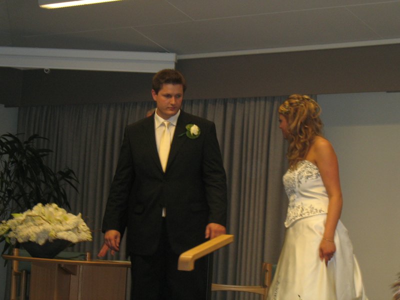 More photos from the wedding.