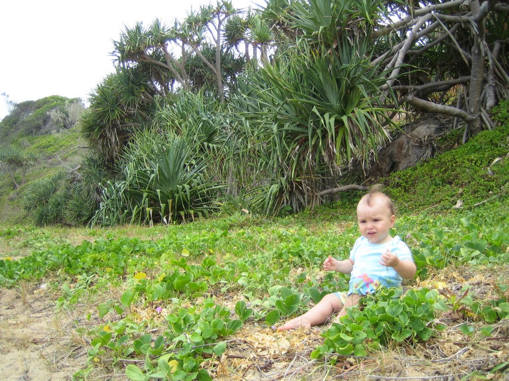 Chrystal at the beach
