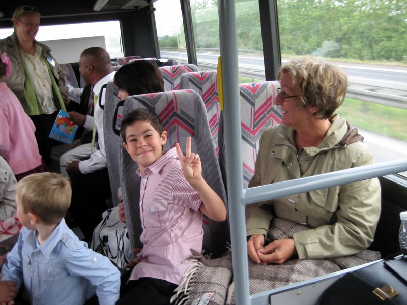 The wheels of the bus...