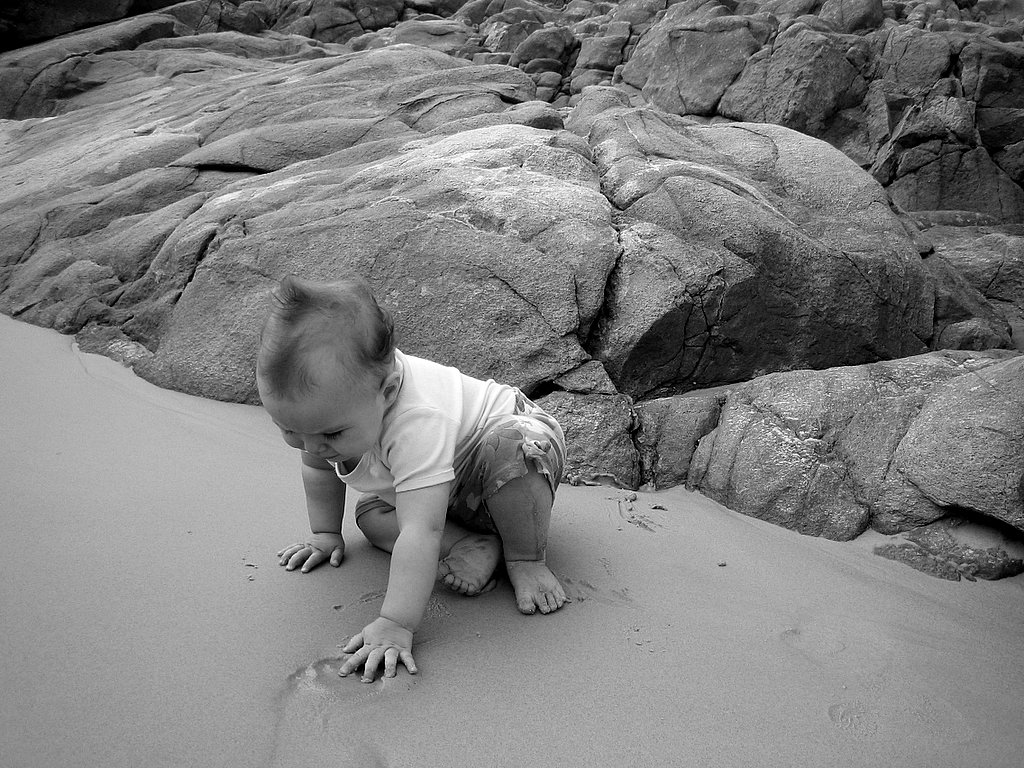 Chrystal at the beach