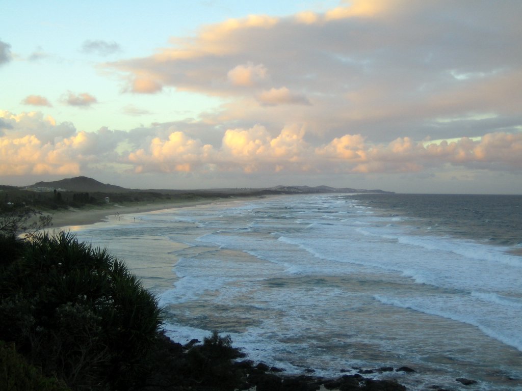 A walk with Esther on Coolum Beach