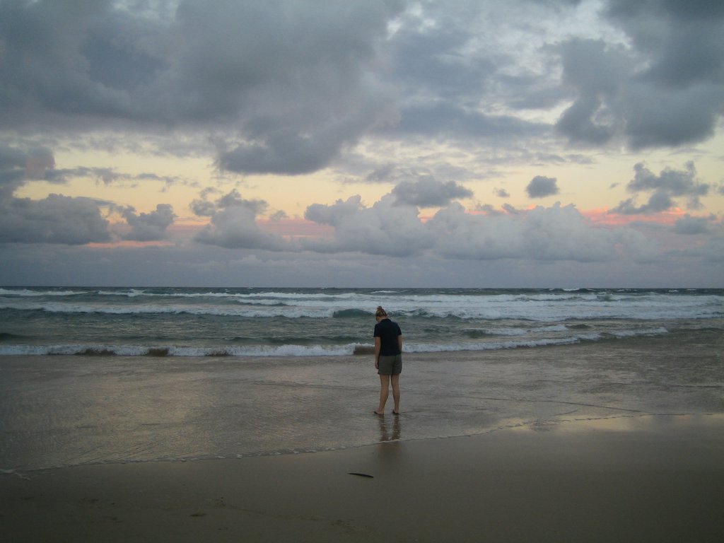 A walk with Esther on Coolum Beach