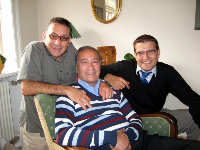 Good friends over for dinner