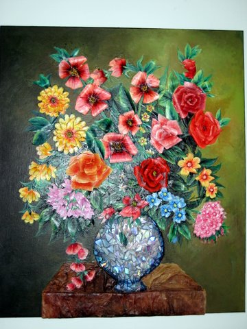 Mahmoud's artwork