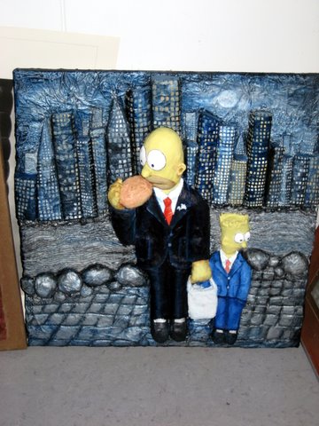 Mahmoud's artwork