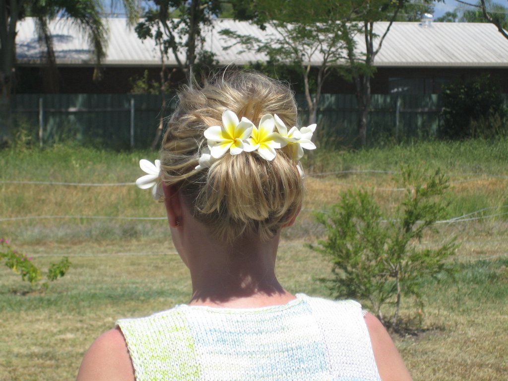 The flower girl