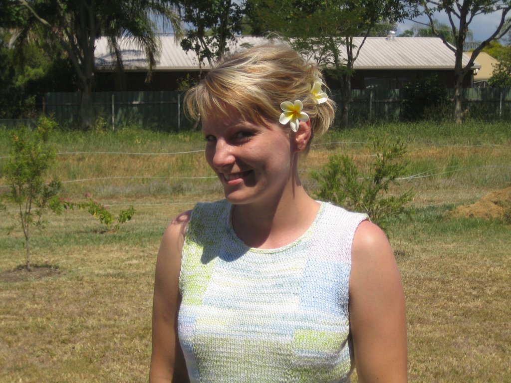 The flower girl