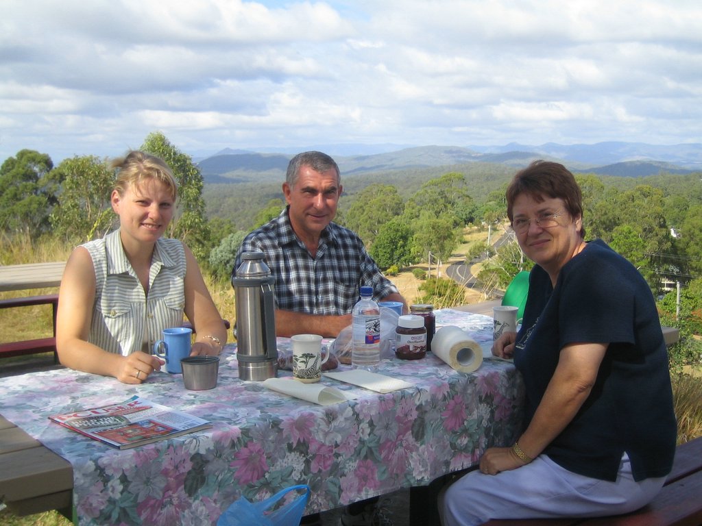 Cunningham's Lookout - nice chicken soup!