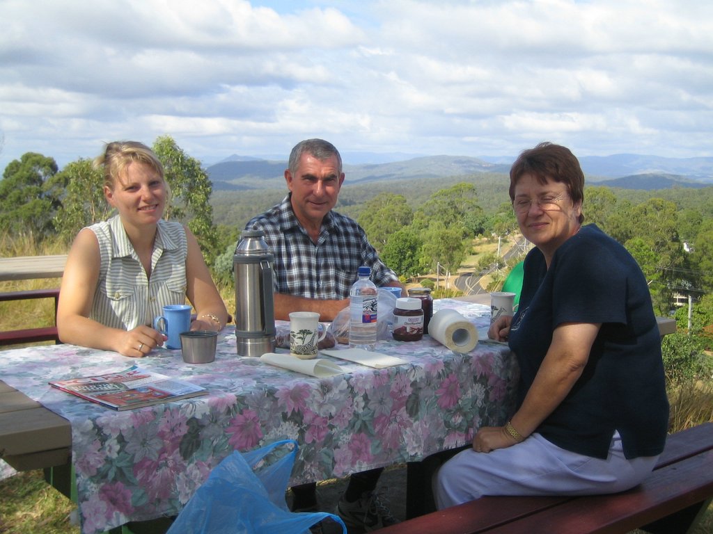 Cunningham's Lookout - nice chicken soup!