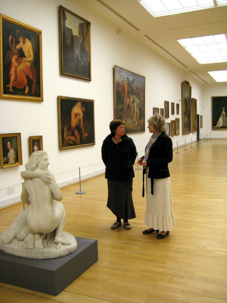 Art gallery and the little Mermaid