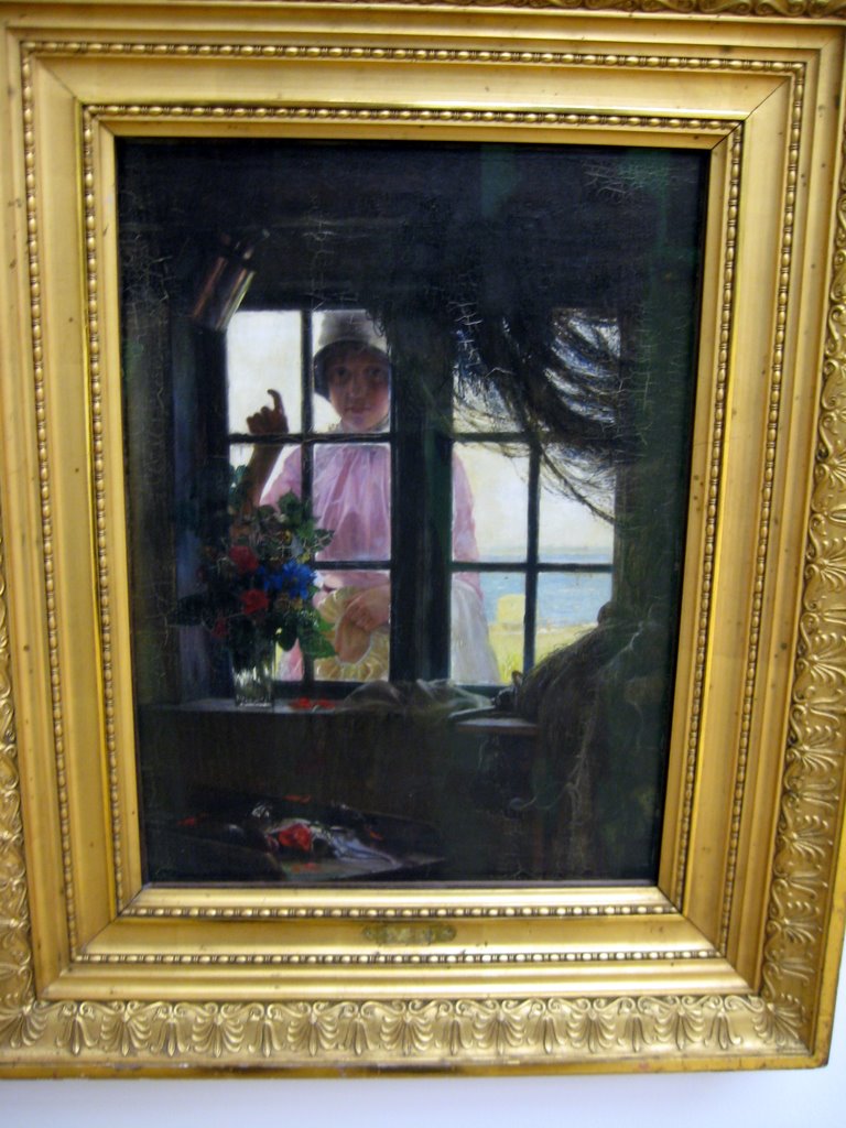 Art gallery and the little Mermaid