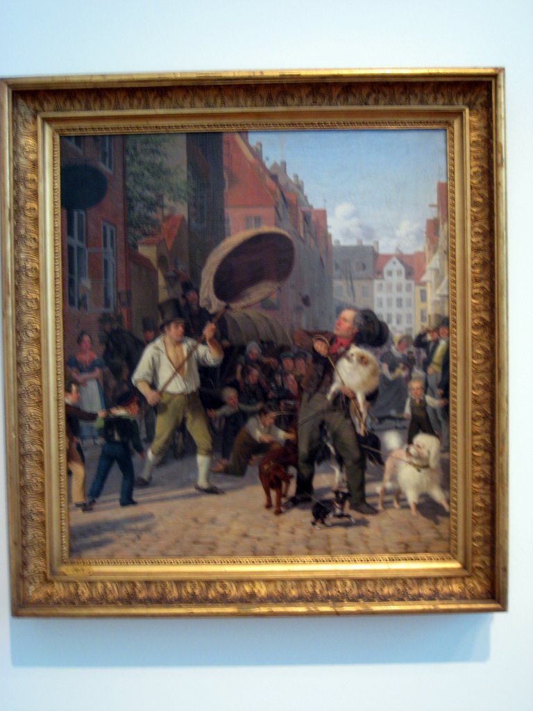 Art gallery and the little Mermaid