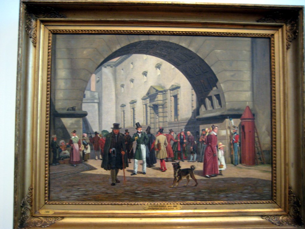 Art gallery and the little Mermaid