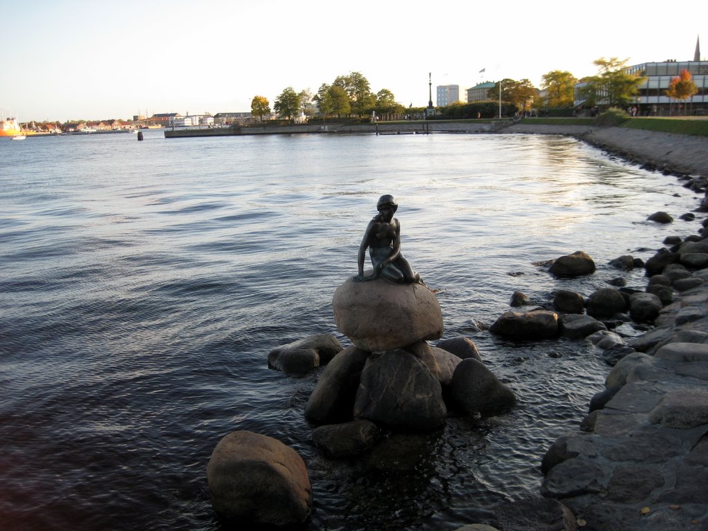 Art gallery and the little Mermaid