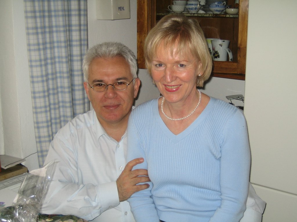 At home with Andreas and Erika