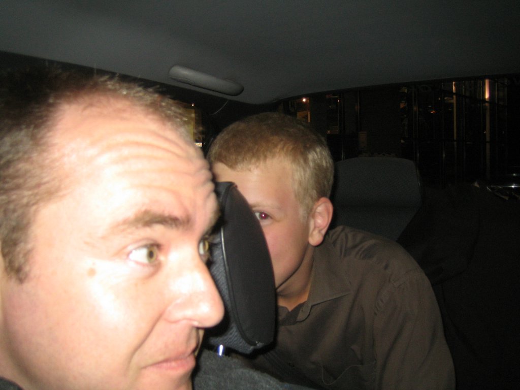 On the way home