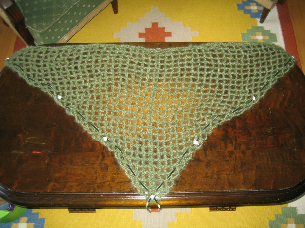 Esther has been knitting again.